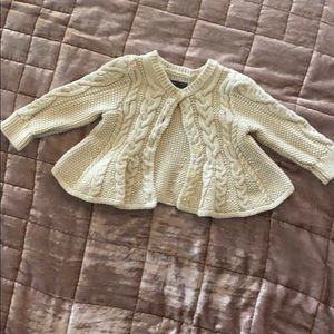 Baby GAP knit cardigan